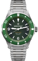 Bremont Watch Supermarine 300M Green Bracelet SM40-ND-SS-GN-B