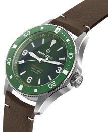 Bremont Supermarine 300M Green Leather Watch