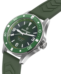 Bremont Supermarine 300M Green Rubber Watch