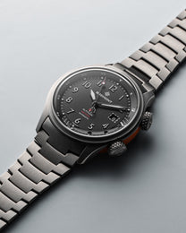 Bremont Altitude MB Meteor Black Titanium Barrel Bracelet Watch
