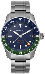 Bremont Watch Supermarine S302 GMT Bracelet S302-BLGN-B