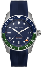 Bremont Watch Supermarine S302 GMT Rubber S302-BLGN-R-S