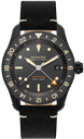 Bremont Watch Supermarine S302 Jet GMT Leather S302-JET-L-S