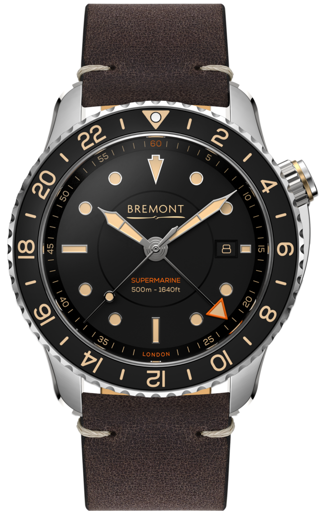 Bremont Watch Supermarine S502 GMT Leather
