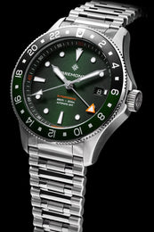 Bremont Supermarine 300M GMT Green Black Bracelet Watch
