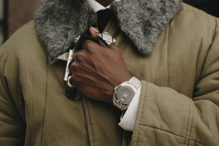 Bremont Terra Nova Jumping Hour Steel Bracelet Watch