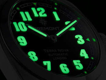 Bremont Watch Terra Nova 38 Black Leather