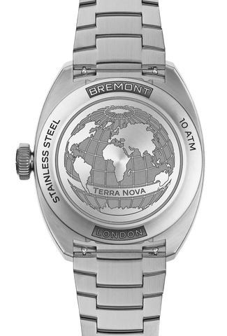 Bremont Watch Terra Nova 38 Black Bracelet