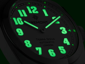 Bremont Terra Nova 38 White Leather Watch