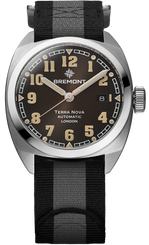 Bremont Watch Terra Nova 40.5 Date Black Nato TN40-DT-SS-BK-N-S