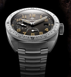 Bremont Terra Nova 40.5 Turning Bezel Black Bracelet Watch
