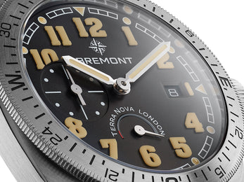 Bremont Terra Nova 40.5 Turning Bezel Black Bracelet Watch