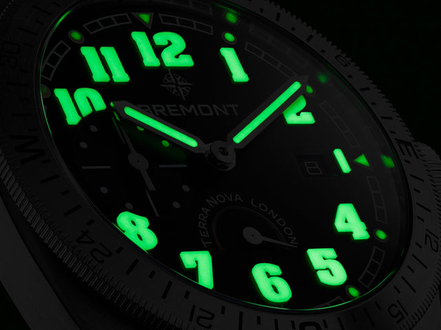 Bremont Terra Nova 40.5 Turning Bezel Black Bracelet Watch
