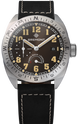 Bremont Watch Terra Nova 40.5 Turning Bezel Power Reserve Black Leather TN40-PWR-SS-BK-L-S