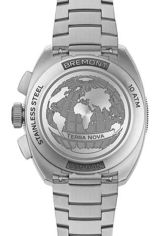 Bremont Terra Nova 42.5 Steel Chronograph Bracelet Watch