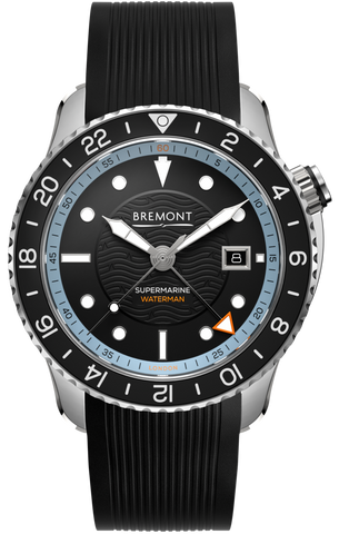 Bremont Watch Waterman Apex II GMT Rubber Limited Edition W-APEXII-BKR-S