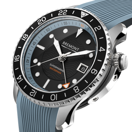 Bremont Watch Waterman Apex II GMT Rubber Limited Edition W-APEXII-HBR-S