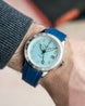 Duckworth Prestex Broadgate GMT Blue Blue Rubber Watch