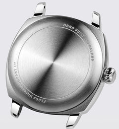 Fears Brunswick 40.5 Jump Hour Coral Lacquer Leather Watch