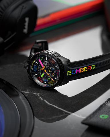 Bomberg Bolt-68 Racing Chroma Carbone Black Limited Edition Watch