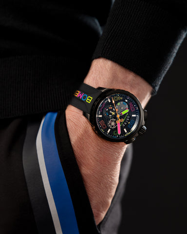 Bomberg Bolt-68 Racing Chroma Carbone Black Limited Edition Watch