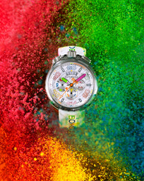 Bomberg Bolt-68 Racing Chroma Carbone White Limited Edition Watch