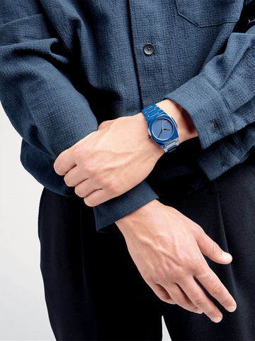 D1 Milano Pure Blue Ceramica Watch