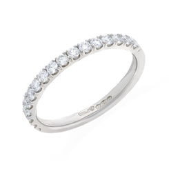 Platinum 0.45ct Diamond Eternity Ring
