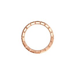 Chopard Ice Cube 18ct Rose Gold Diamond Medium Ring