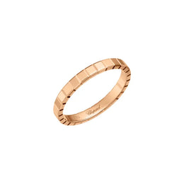 Chopard Ice Cube 18ct Rose Gold Slim Ring