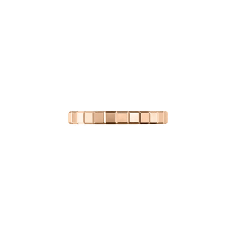 Chopard Ice Cube 18ct Rose Gold Slim Ring