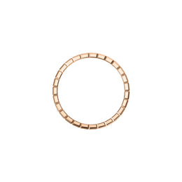 Chopard Ice Cube 18ct Rose Gold Slim Ring