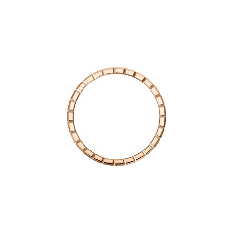 Chopard Ice Cube 18ct Rose Gold Slim Ring