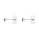 C W Sellors Sterling Silver Blue John 4mm Round Stud Earrings Free Gift E001_2
