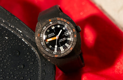 Doxa SUB 300 Carbon COSC Sharkhunter Rubber Watch product image