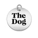 Chatsworth The Dog Steel Vermeil Engravable Dog Tag G875