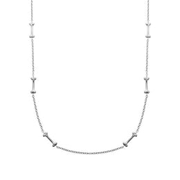 Chatsworth The Dog Sterling Silver Bone Chain Necklace N1036
