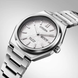 Citizen Super Titanium Zenshin Three Hands Textured White Watch