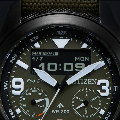 Citizen Promaster Eco Drive Combination Watch
