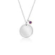 Clogau Celebration February Sterling Silver Birthstone Pendant, 3SCLC0116