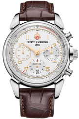 Cuervo y Sobrinos Chronograph Heritage Limited Edition Watch 3145.1HLE