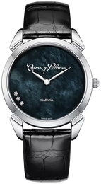 Cuervo y Sobrinos Watch Historiador Primera Dama Black 3113.1N