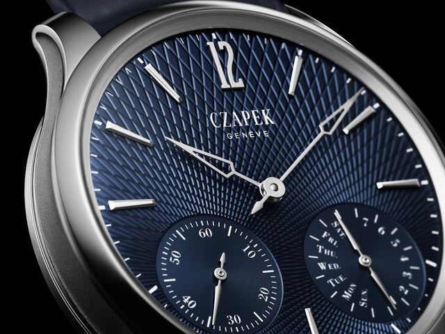 Czapek Quai des Bergues No.17 Double Soleil Deep Blue Watch