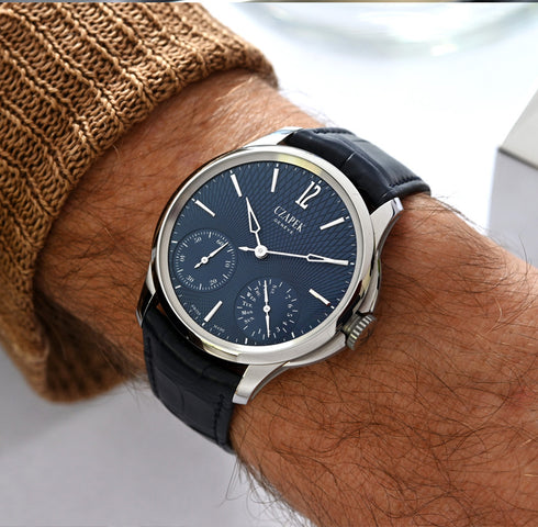 Czapek Quai des Bergues No.17 Double Soleil Deep Blue Watch