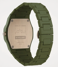 D1 Milano Polycarbon Military Green Watch