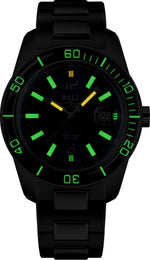 Ball Watch Company Engineer M Skindiver III Limited Edition Watch with blue dial, steel bracelet, steel case
