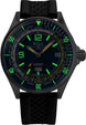 Ball Watch Company Engineer Master II Diver Worldtime Limited Edition Watch with blue dial, rubber strap, steel case
