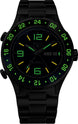 Ball Watch Company Roadmaster Marine GMT Limited Edition Watch with blue dial, titanium strap, titanium case