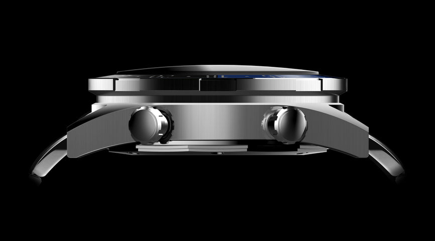 Ball Watch Company Roadmaster Marine GMT Limited Edition Watch with blue dial, titanium strap, titanium case