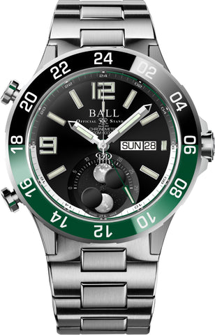 Ball Watch Company Roadmaster Marine GMT Moon Phase Limited Edition DG3220A-S2C-BK
